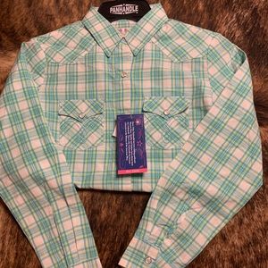 Panhandle kids button up shirt